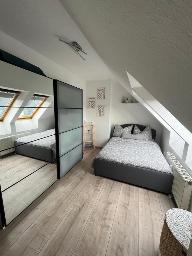 105 Qm Neues Klimatisiertes Appartment Fuer Familien Privater Parkplatz Chemnitz Buitenkant foto